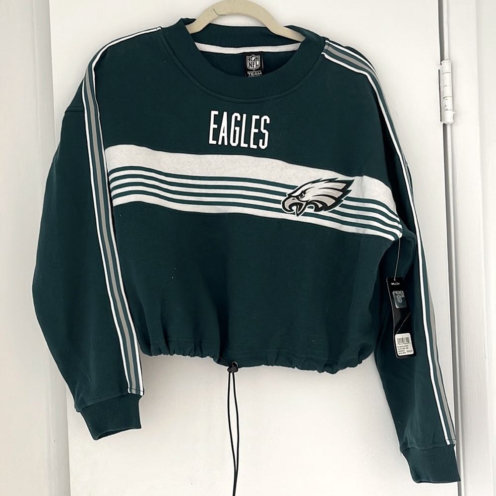 Cropped Philadelphia Eagles Swestshirt